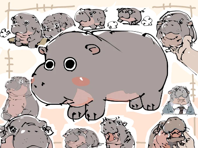 https://t.co/n72AFkqyOg

可愛過ぎて描いた…やばい本当…
ぬいぐるみ欲しい。 