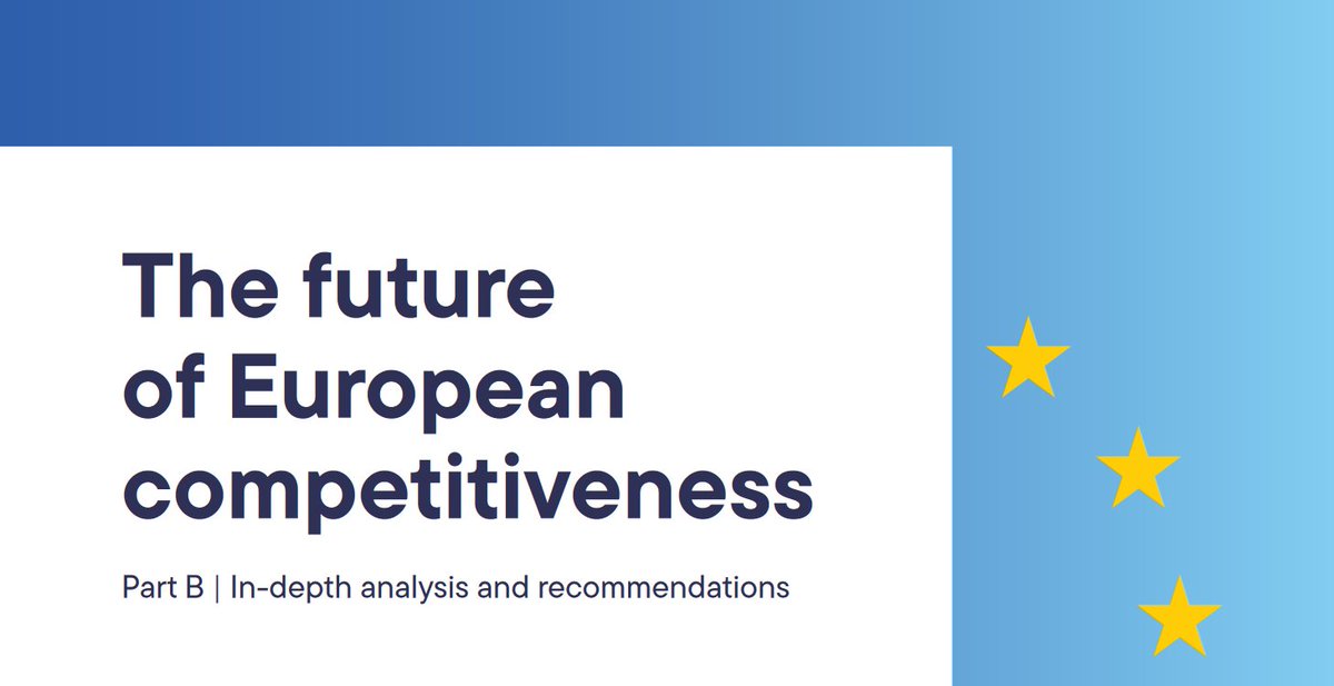Proposals for 🇪🇺 Skills Policy by #DraghiReport:
Curricula to include STEM, digital, green, transversal skill; 📈funding for VET and adult learning; conditionality for ESF+; Tech Skills Programme to attract talent from abroad

Questions of resources, "right" skills, uni autonomy