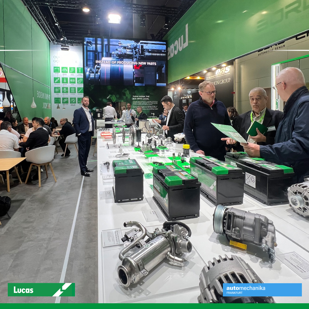EltaAutomotive's tweet photo. π What an amazing start π
Weβre halfway through day 1 of #AutomechanikaFrankfurt2024 & the energy is incredible.
The Lucas stand is buzzing and the ELTA team have had some fantastic conversations and connections.
Hall 3 Stand F51
Open until: 18:00!
#LucasVision #AMF24 https://t.co/F3SUoPbnpg