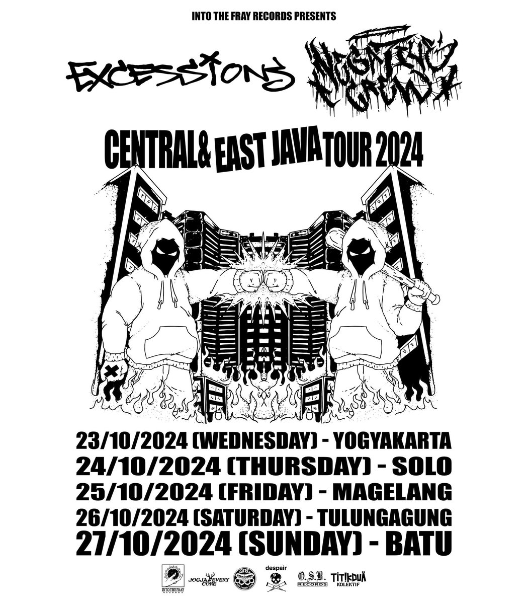 Will be hitting Cental &amp; East Java Indonesia with Negative Crew. Thank you so much for all the promoters who want to help us out. See you guys soon!