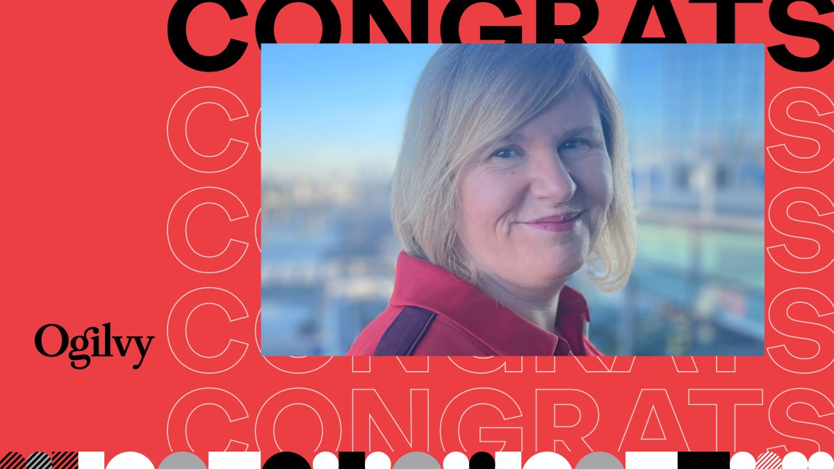 Fiona Gordon is expanding upon her 30+ year career at Ogilvy as the new Global CEO of Advertising, ensuring our spectrum of capabilities constantly evolves &amp; adapts to meet the demands clients face in today's dynamic marketing landscape. okt.to/WI1NtK