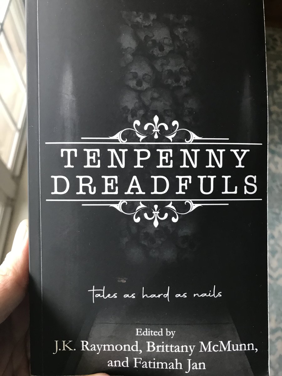 1 year ago, my writing career was stuck in neutral. I saw the sub call for this anthology &amp; wrote a horror story I’d been thinking about for years. The past yr has been wonderful &amp; I’ve got so much to look forward to. But it started with this acceptance. Writers: Don’t give up!