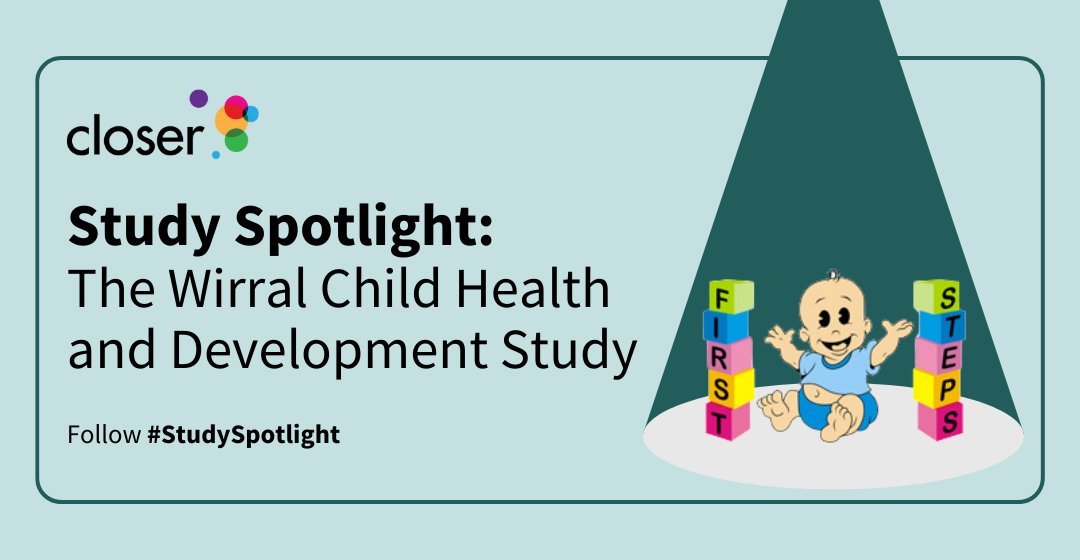 CLOSER (@closer_uk) on Twitter photo 🔔In our final #StudySpotlight, we’re shining a light on the Wirral Child Health and Development Study (<a href="/TheWCHADS/">Wirral Child Health & Development Study (WCHADS)</a>) which follows families in the Wirral area of north-west England.
Read the full blog on our website: closer.ac.uk/news-opinion/b… 🔔In our final #StudySpotlight, we’re shining a light on the Wirral Child Health and Development Study (<a href="/TheWCHADS/">Wirral Child Health & Development Study (WCHADS)</a>) which follows families in the Wirral area of north-west England.
Read the full blog on our website: closer.ac.uk/news-opinion/b…