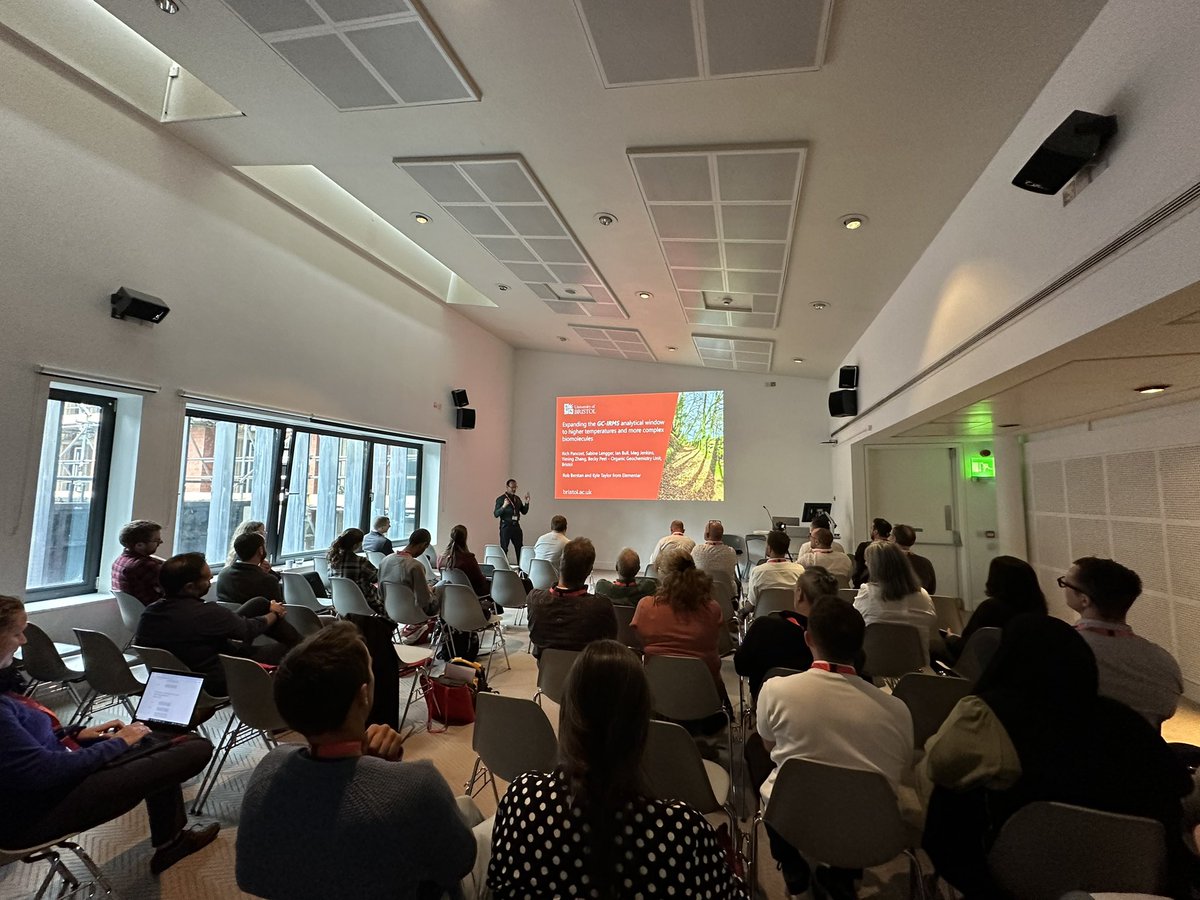 Elementar IRMS (@elementarirms) on Twitter photo Our next keynote is from @rpancost from <a href="/UoBEarthScience/">University of Bristol Earth Sciences</a>. His talk is on âExpanding the GC-IRMS analytical window to higher temperatures and more complex biomoleculesâ. #IRMS Our next keynote is from @rpancost from <a href="/UoBEarthScience/">University of Bristol Earth Sciences</a>. His talk is on âExpanding the GC-IRMS analytical window to higher temperatures and more complex biomoleculesâ. #IRMS