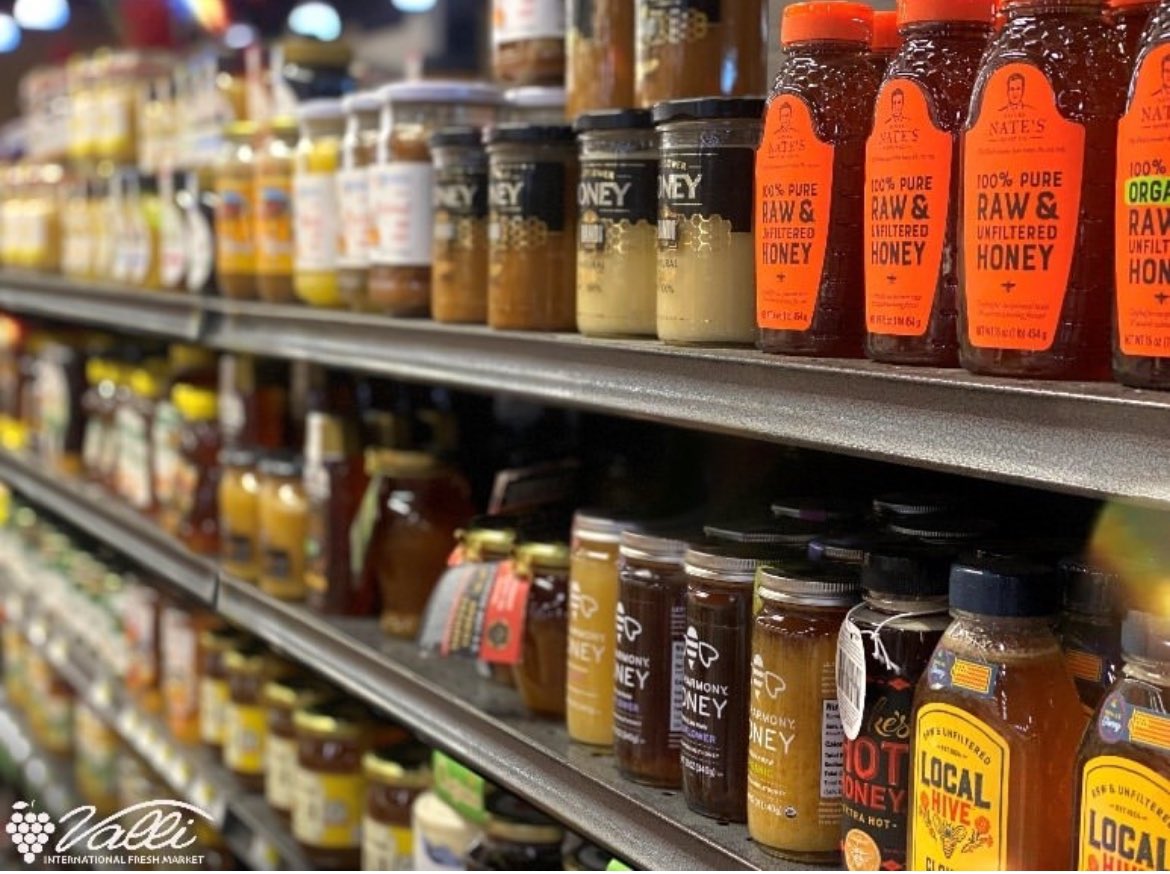 Celebrate National Honey Month with all of delicious varieties of honey that Valli has to offer!