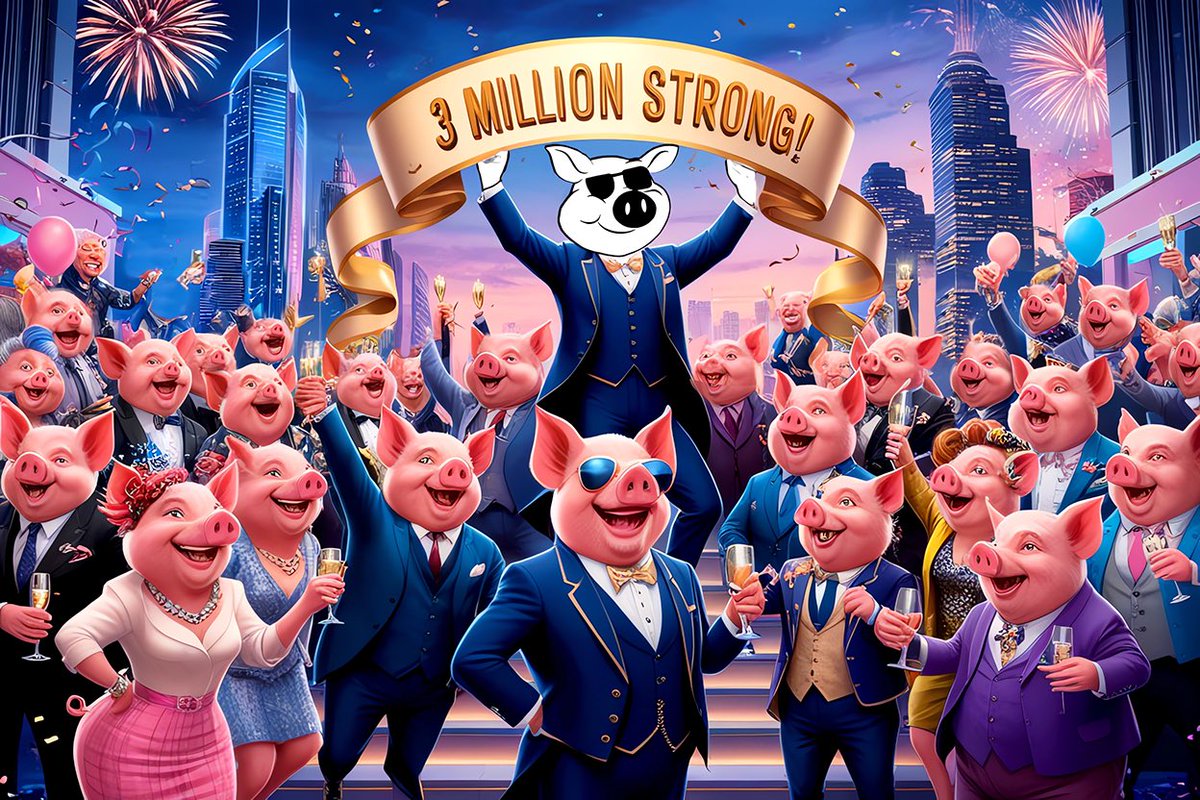 MILESTONE ALERT

Our amazing #PIGS community on Telegram has just hit
3 MILLION SUBSCRIBERS!

We're blown away by your incredible support and grateful for your loyalty!

Stay tuned for exciting updates, including upcoming giveaways, launch dates, and new rewards!

The next