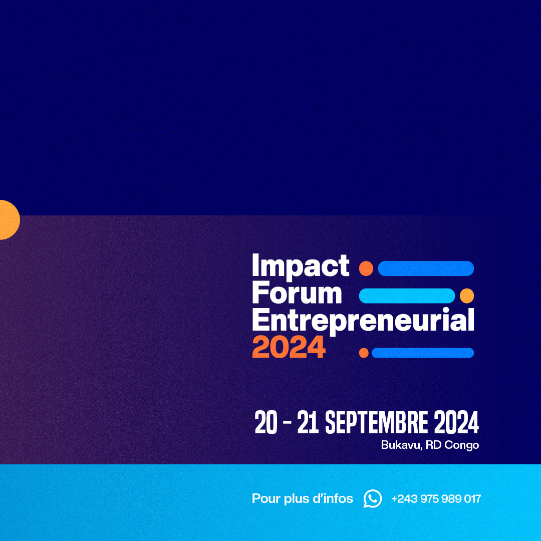 Impact Group (@rdc_impact) on Twitter photo #IFE2024 Arrive
Premier Invité : Mr <a href="/fanon_beya/">Fanon Beya</a> Entrepreneur ,avocat et DG
đź“… 20-21 Septembre 2024
Maliah Hall, Résidence Hôtel
🎟️ Les tickets sont disponibles dès maintenant ! appelez-nous au :
📞 +243 999 573 957
📞 +243 837 987 742
#IFE2024 #Entrepreneurship #impact #IFE2024 Arrive
Premier Invité : Mr <a href="/fanon_beya/">Fanon Beya</a> Entrepreneur ,avocat et DG
đź“… 20-21 Septembre 2024
Maliah Hall, Résidence Hôtel
🎟️ Les tickets sont disponibles dès maintenant ! appelez-nous au :
📞 +243 999 573 957
📞 +243 837 987 742
#IFE2024 #Entrepreneurship #impact