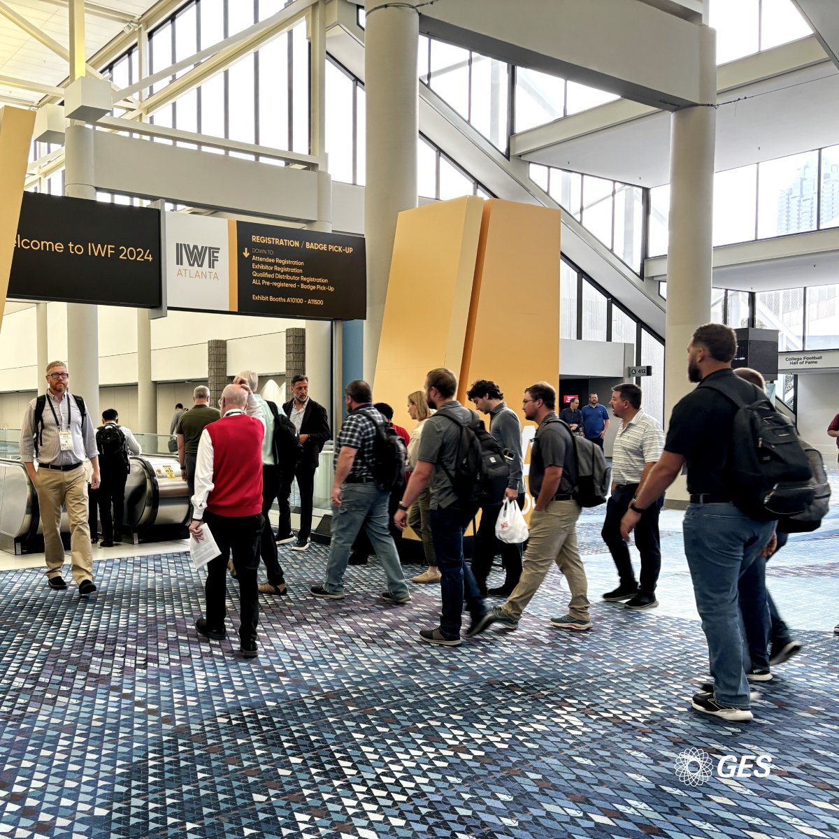 GESGlobal's tweet image. Our team had a great time at @IWFAtlanta at the @GWCC_ATL. 🪓

@GES_EMEA I @GESMiddleEast I @GES_Canada 

#IWFmorefor24 #visitatlanta #conventioncenters #woodworking #eventprofs 

bit.ly/43Mj4Hv