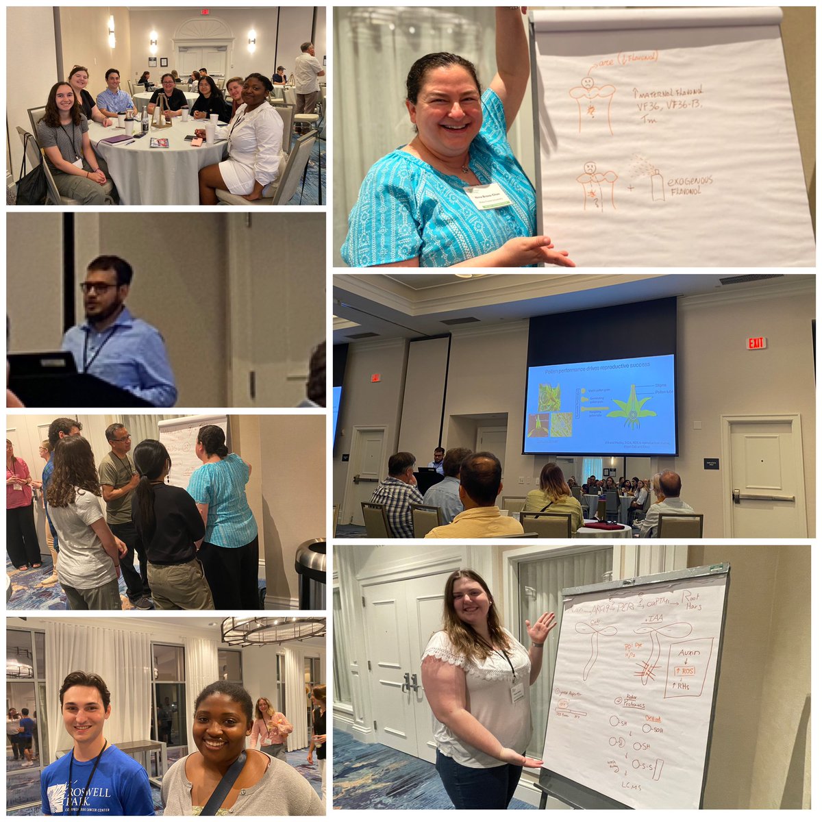 MudayLab's tweet photo. This past weekend, members of the Muday Lab attended the Plant Molecular Biology (PMB) retreat in Wilmington NC. Our lab had two chalk talks, an oral presentation, and a session chair. We can’t wait to go again! https://t.co/sG8pX4AOHJ