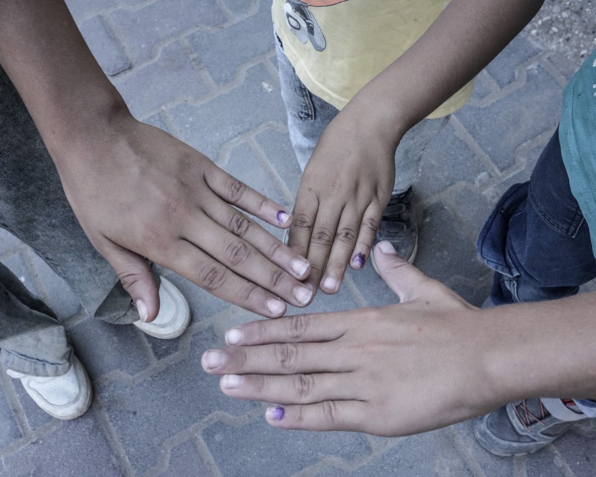Polio anywhere is a threat everywhere. Rotary is committing US$500,000 to support the polio vaccination campaign in Gaza that began earlier this month. 

Learn more about this commitment and how you can help #EndPolio: on.rotary.org/4d0ZTwP 
📸: WHO