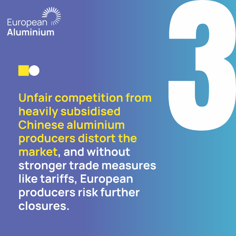 EU_Aluminium's tweet photo. The “The Future of European Competitiveness” report by Mario Draghi paints a stark picture for Europe’s industrial landscape, and the #aluminium sector is facing some of the most critical challenges🚨
Discover below what they are ⬇️
#competitveness #industry #Draghireport https://t.co/1SxxdtEhbJ