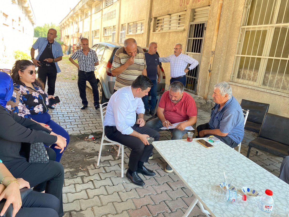 PolatKaya01's tweet photo. Kozan Küçük Sanayi Sitesi Kooperatifi Başkanı sn. Yusuf Erik ve Yönetimini Ziyaret Ettik.
Sanayi esnafımızın sorunlarını dinledik, çözüm odaklı çalışmalarımıza devam ediyoruz. https://t.co/MNlib0MwU6