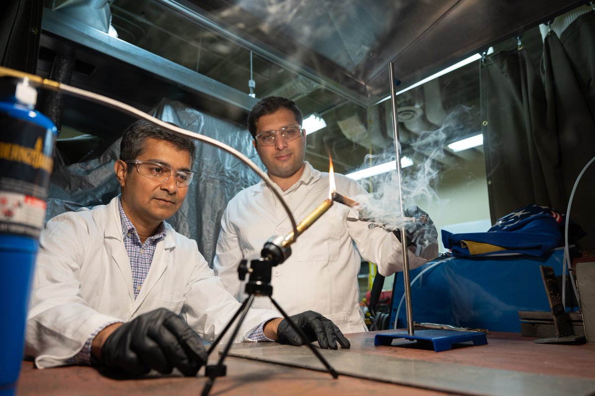 NDSU Research & Creative Activity (@ndsuvprca) on Twitter photo NDSU associate professor Mohi Quadir received an $800k <a href="/USDA_NIFA/">NIFA</a> grant to research biobased #fireretardant additives and biosurfactants with the potential to reduce or replace #PFAS-enriched compounds currently used in fire fighting chemicals.
<a href="/NDSUCPM/">NDSU Coatings and Polymeric Materials</a>
ndsu.edu/news/research-… NDSU associate professor Mohi Quadir received an $800k <a href="/USDA_NIFA/">NIFA</a> grant to research biobased #fireretardant additives and biosurfactants with the potential to reduce or replace #PFAS-enriched compounds currently used in fire fighting chemicals.
<a href="/NDSUCPM/">NDSU Coatings and Polymeric Materials</a>
ndsu.edu/news/research-…