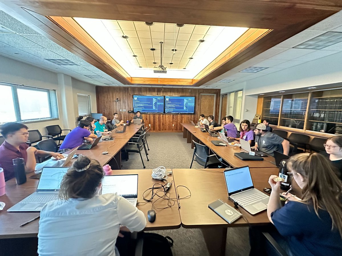 CiampittiLab's tweet image. 💻 Our team in action at the R workshop! 

📊 Every year, our Ph.D. and MS students lead insightful lessons on R, sharing their knowledge with our visiting scholars. It’s always inspiring to see collaboration and learning in full swing! 

#DataScience #RProgramming #Collaboration