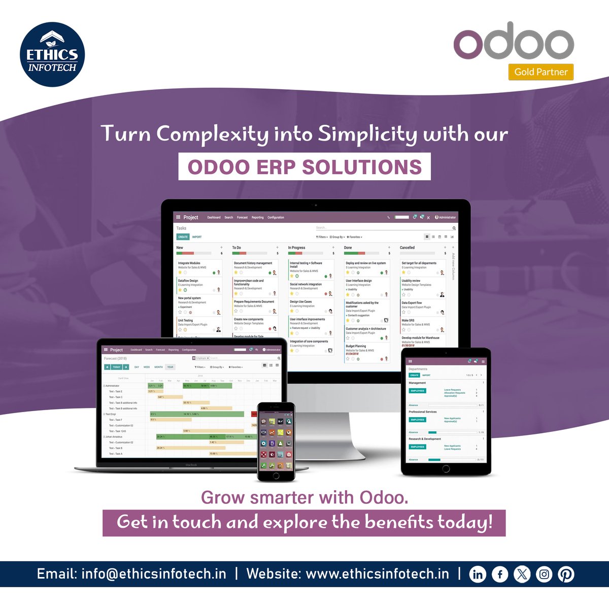 InfotechEthics's tweet image. Ready for a change? Contact us to see how Odoo ERP can make your operations simpler and more efficient. ethicsinfotech.in/contact-us.

#erp #odooerpsoftware #odooerpsoftwaredevelopment #odooerpsoftwaresolution #ethicsinfotech
