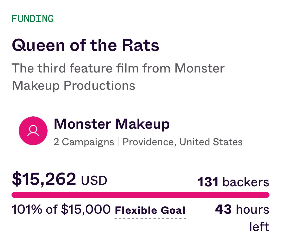 Less than 48 hours to donate! indiegogo.com/projects/queen…