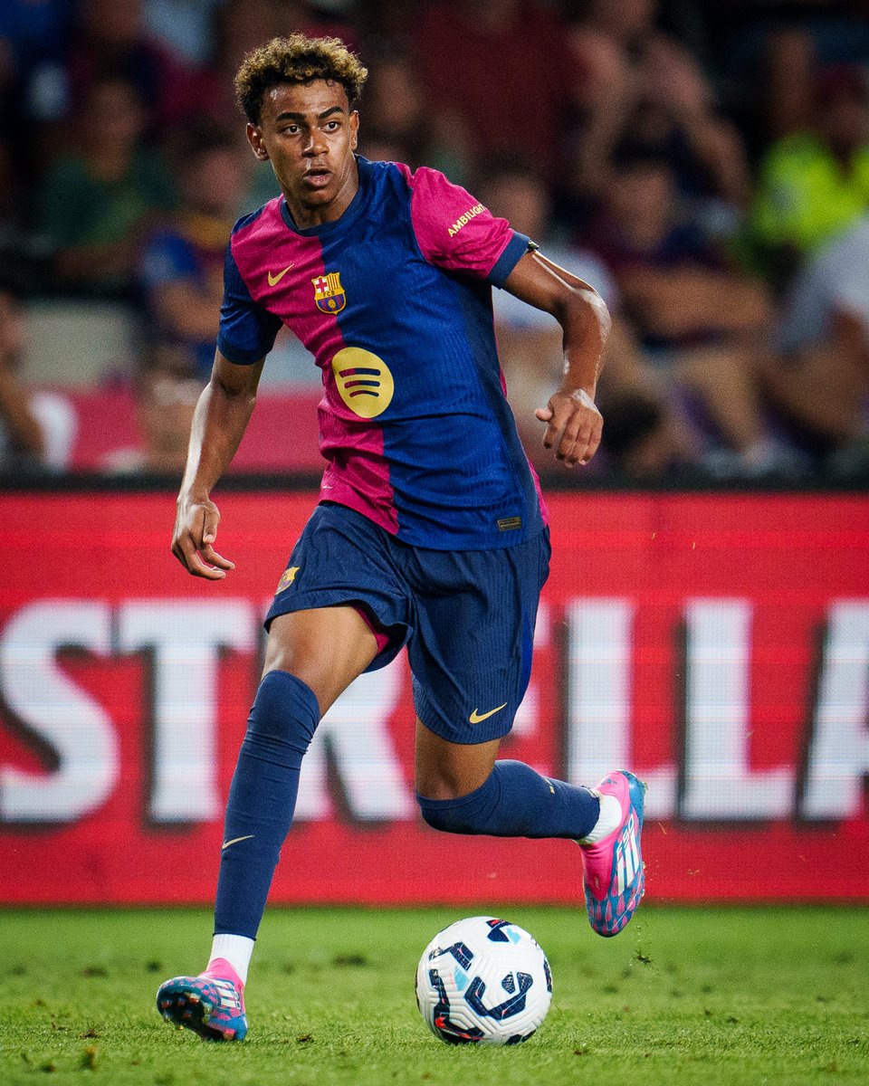 FCBarcelona's tweet image. ✨𝗟𝗔𝗠𝗜𝗡𝗘 𝗬𝗔𝗠𝗔𝗟✨

U23 player of the month