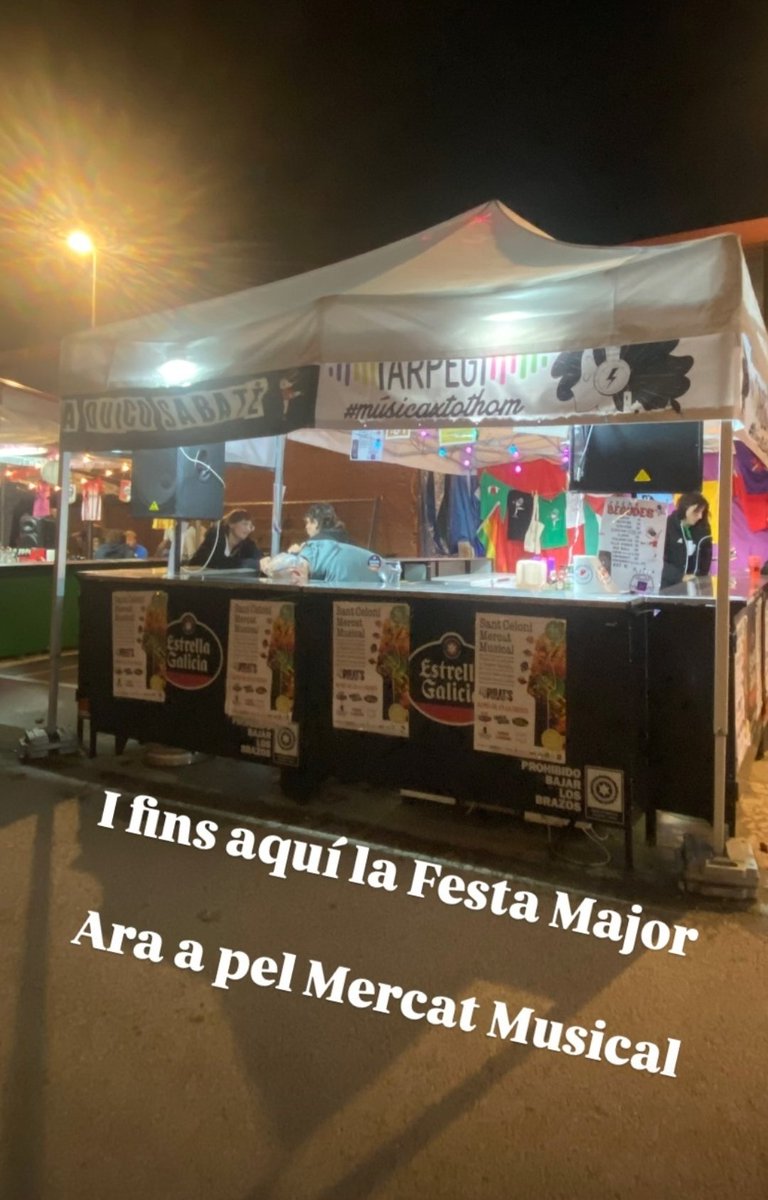 Que ningú es relaxi 🙌🏼
Som-hi, a divuit dies del I mercat Musical de Sant Celoni🎶🎵