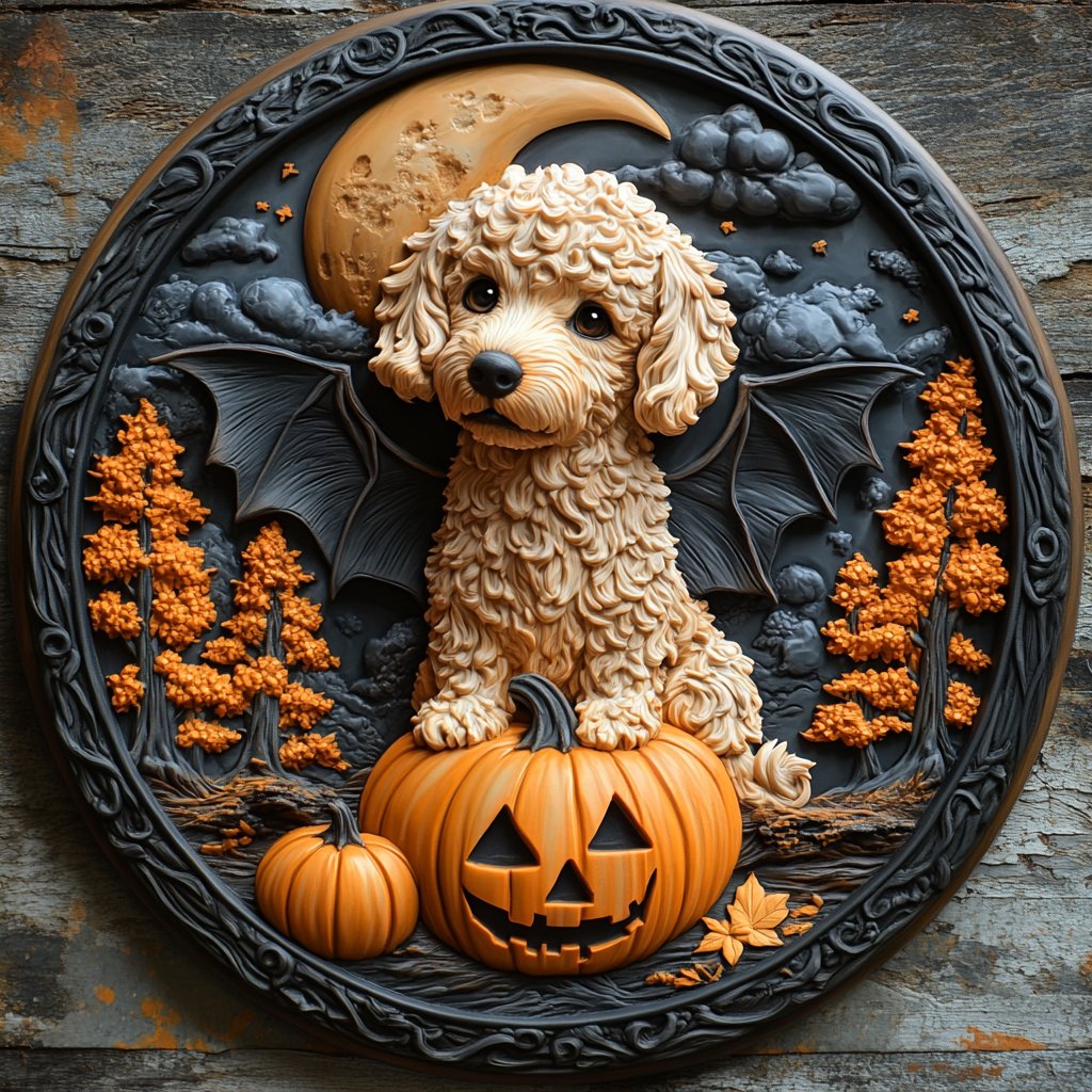 LuciferBui's tweet photo. 3D Poodle dog batdog
#AIart #Halloween #Poodle #dog #batdog #3Ddog #3DPoodle https://t.co/bTfqHsSWnF