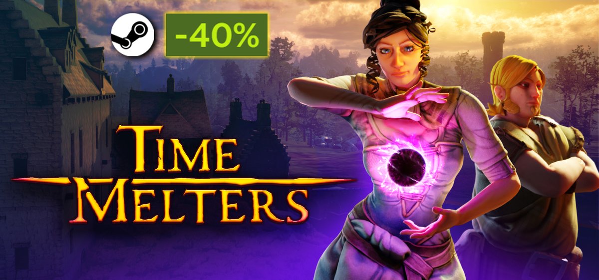 ICYMI: TimeMelters is 40% off on Steam!

✅Witches
✅Time Manipulation
✅Co-op Campaign
🐻Bear-Centaur friend included
✅Friend's Pass/Crossplay available!

Help support an indie dev; 🔁and wishlists go a long way! Check TimeMelters out on Steam 👇

store.steampowered.com/app/1096140/Ti…