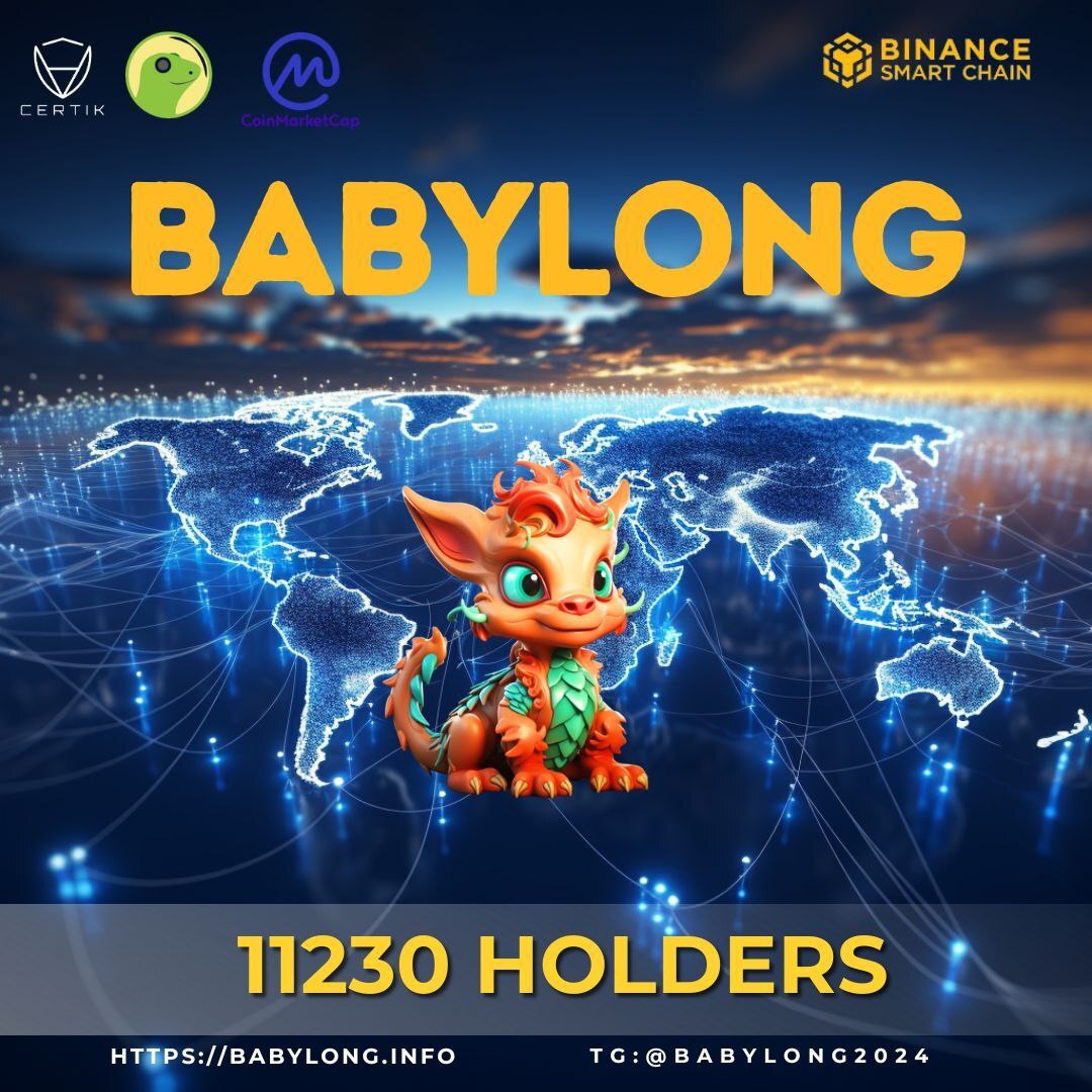 Spreading wealth, laughter and hope with #BABYLONG. Make sure you are along with this BULLISH RIDE 🚀🚀🚀

#BABYLONG will make #BNB great again !

@babylong_bsc 

CA: 0xeceb785a646f2c5ac759aa30d0fc85841ba004f3

#BSCGems #BSCGemsAlert #BNBCHAIN