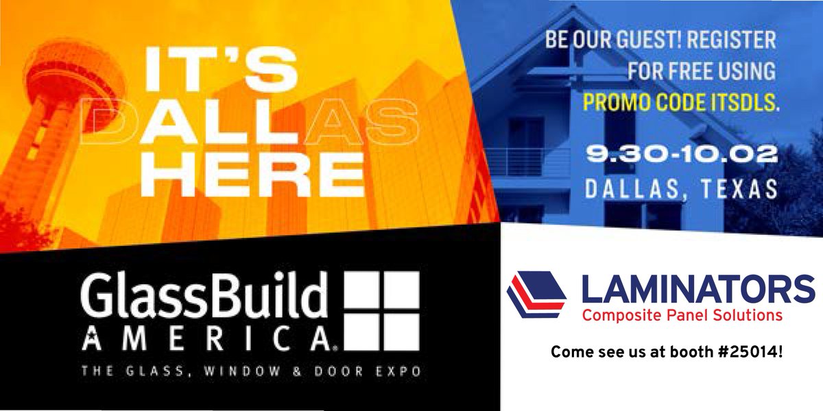 It's almost time for 2024 GlassBuild America! Come see our newest glazing product, InfernoShield, live and in person at booth #25014! 

 #GlassBuild #InfernoShield #glassindustry #glaziers