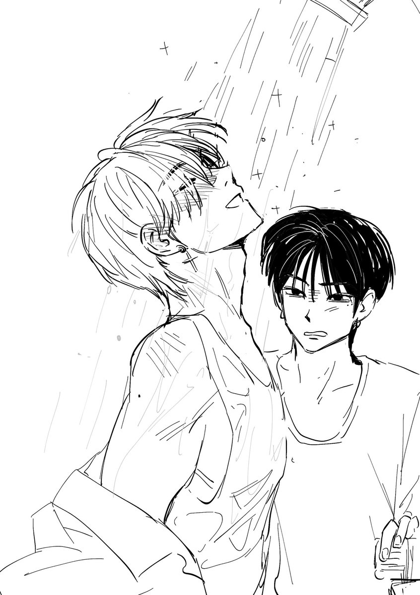 fuzzi_y's tweet photo. 씅젱　照顾喝醉的哥哥虽然很累…… https://t.co/vNUOdzhSn9