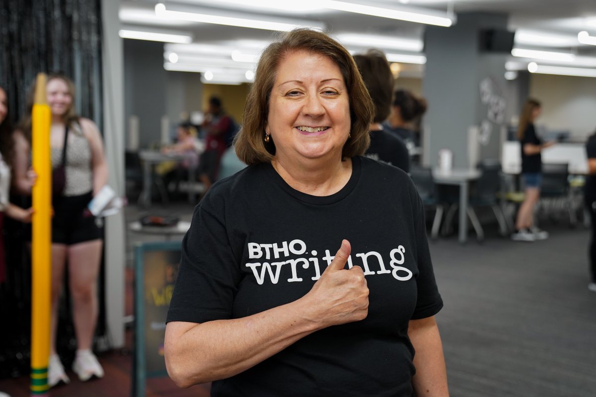 tamuwc's tweet image. Wishing the happiest of birthdays to Nancy, our fearless (fearful?) leader and executive director on her birthday. We don&apos;t know what we&apos;d we do without you. (Seriously, though, you have the most institutional knowledge out of everybody.) Party on, Nancy, and enjoy your day!