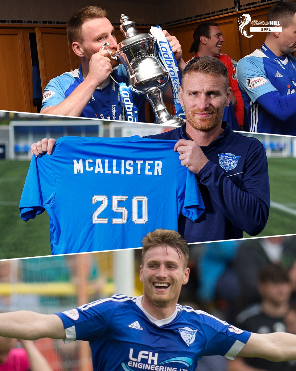 Rory McAllister has become only the 3rd man to score 2⃣5⃣0⃣ Scottish league goals post World War II

🥇 Ally McCoist 
🥈 Gordon Wallace 
🥉 Rory McAllister