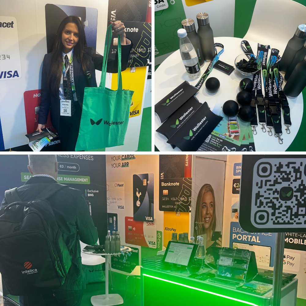 Wallester is back at Seamless Europe for a second year in a row, meaning their green themed goodies have also made a return!

Make sure to head to A88 to meet the team and ask why they're one of the leading card issuing platforms in Europe 🟢

#SeamlessEU