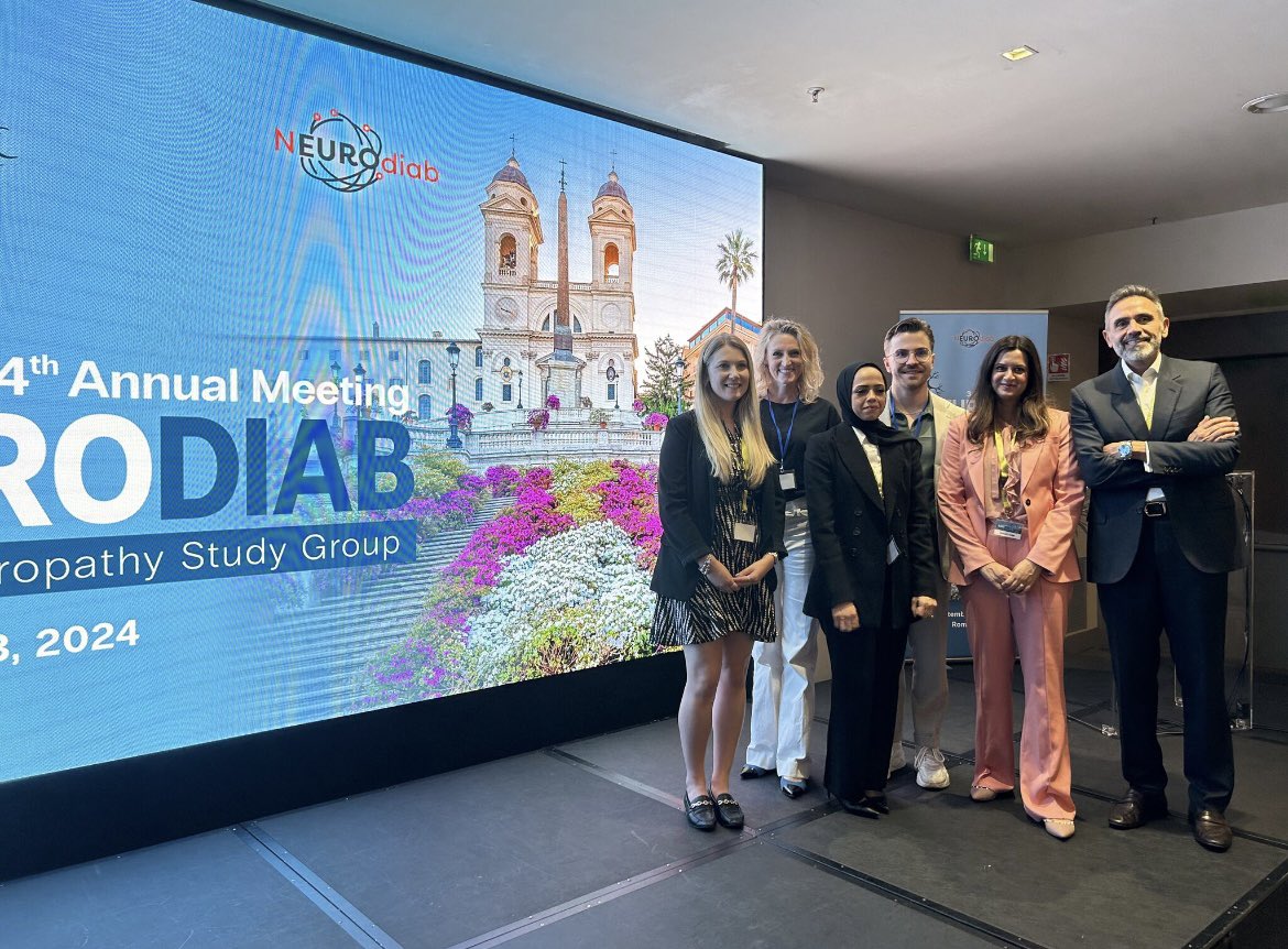 Melissa Rayner (@melissa_rayner) on Twitter photo Thank you to <a href="/ProcterGamble/">Procter & Gamble</a> health Germany for the opportunity to chair the NeuroDiab 2024 symposium on how to improve diagnosis of diabetic neuropathy. The session was very insightful with great talks from Prof Rayaz Malik, Dr Shazli Azmi, Dr Hoda Gad Thank you to <a href="/ProcterGamble/">Procter & Gamble</a> health Germany for the opportunity to chair the NeuroDiab 2024 symposium on how to improve diagnosis of diabetic neuropathy. The session was very insightful with great talks from Prof Rayaz Malik, Dr Shazli Azmi, Dr Hoda Gad