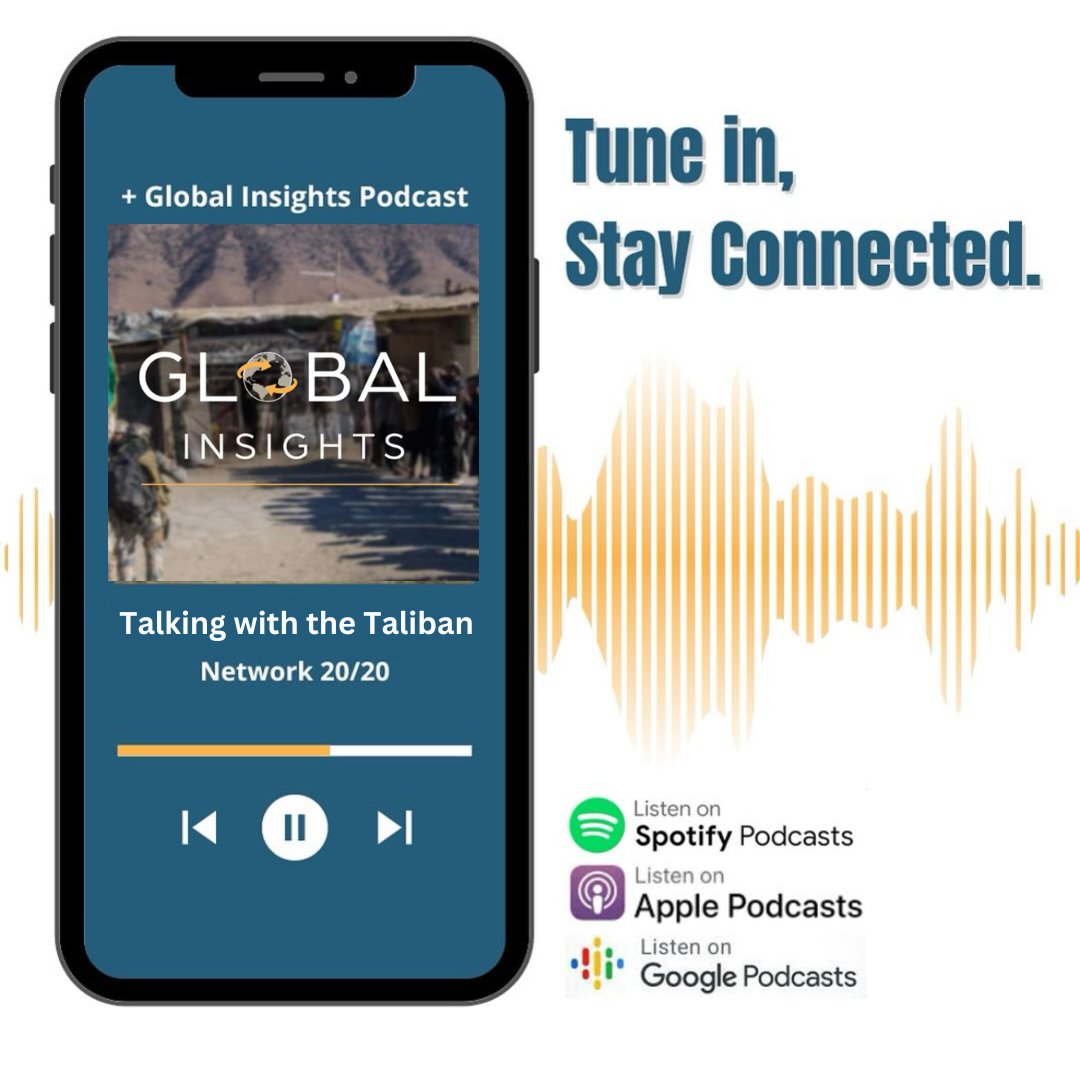 Network2020's tweet photo. 🎧 Listen now! https://t.co/IDwHRrYOqB
As the 3rd anniversary of the U.S. withdrawal from #Afghanistan 🇦🇫 approached, we discussed the ongoing crises. Could the #US engage with the #Taliban? Hear insights from Carter Malkasian (@NPS_Monterey) & @MasudaSultan.
#Network2020 https://t.co/TFIf4tHRqh