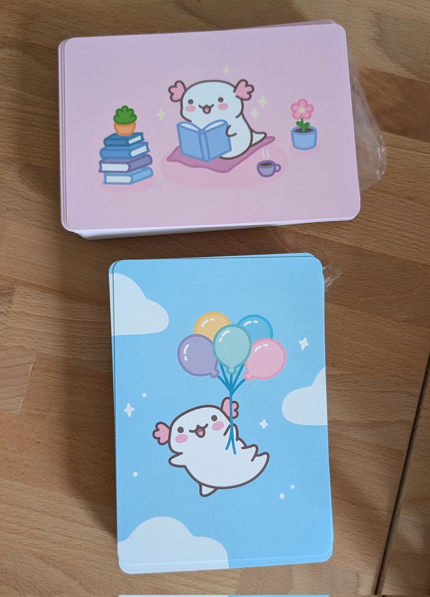 New postcards arrived, will add them to the shop this week 🥰💖 

#SmallBusiness #kawaii #cute #artists