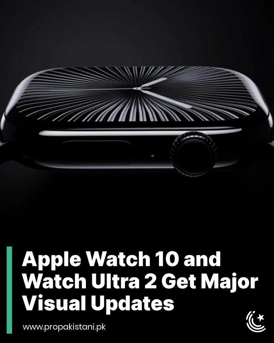 ProPakistaniPK's tweet image. Pricing starts at $400 for the GPS model ($500 with SIM support), Watch Ultra costs $800.

Read More:  propakistani.pk/2024/09/10/app… 

#AppleWatch10 #AppleWatchUltra2 #Wearables #Apple