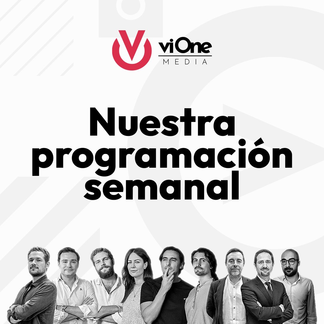 viOnemedia's tweet image. 📺 Nuestra programación en ViOne Media para esta nueva temporada.
🔥 EN LIBERTAD
🗓 De Lunes a Jueves (21h)
Actualidad política, debates, entrevistas y análisis con @janogarcia_ y @juananrubert, acompañados de los mejores colaboradores.
📈 ECONOMÍA EN LLAMAS
🗓 Sábados (11h)…