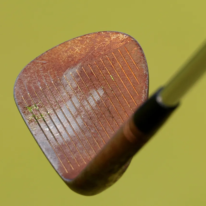 MyGolfSpy's tweet photo. Just your reminder that rust DOESN'T add spin. 

That's it. 

That's all I had to share. https://t.co/m7TPak9W5E