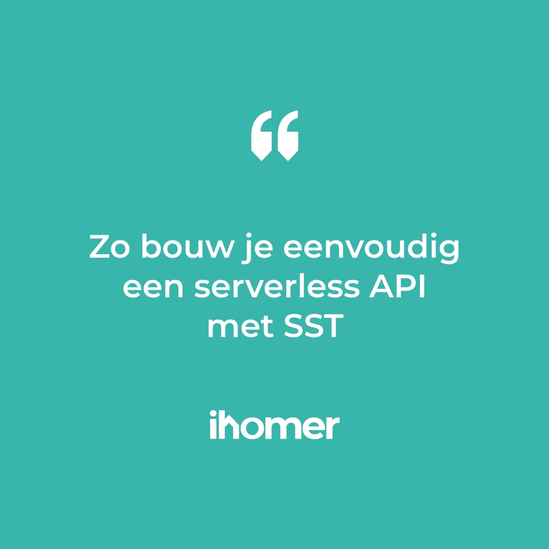 ihomerNL's tweet image. 𝗡𝗶𝗲𝘂𝘄𝘀𝗴𝗶𝗲𝗿𝗶𝗴 𝗻𝗮𝗮𝗿 𝘀𝗲𝗿𝘃𝗲𝗿𝗹𝗲𝘀𝘀 𝗼𝗻𝘁𝘄𝗶𝗸𝗸𝗲𝗹𝗶𝗻𝗴? In deze hands-on demo laat Janou je stap voor stap zien hoe je eenvoudig een serverless API bouwt met SST. ⤵️
ihomer.nl/sst
@SST_dev #serverlessstack #aws #lambda #serverless #ihomer
