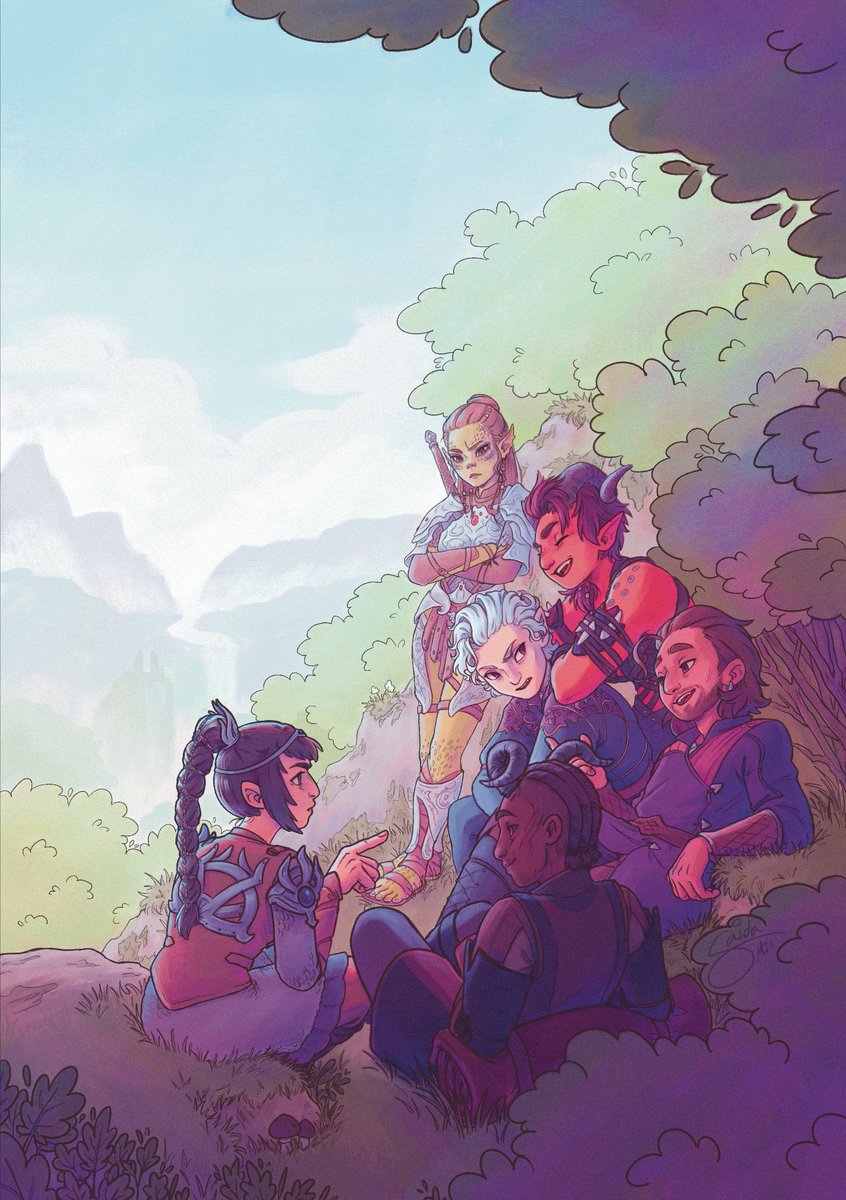 scrubster's tweet photo. Some bg3 stuff 🍄‍🟫 https://t.co/NrbOtYoheM