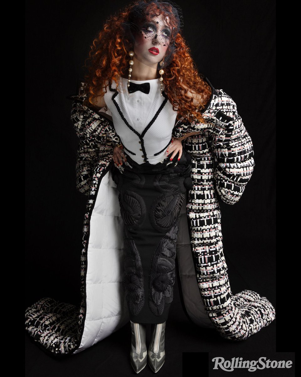 PopBase's tweet image. Chappell Roan on the internet presuming she supports Donald Trump after speaking out against the Biden administration:

“It is not so black and white that you hate one and you like the other. I’m not going to go to the White House because I am not going to be a monkey for Pride.”