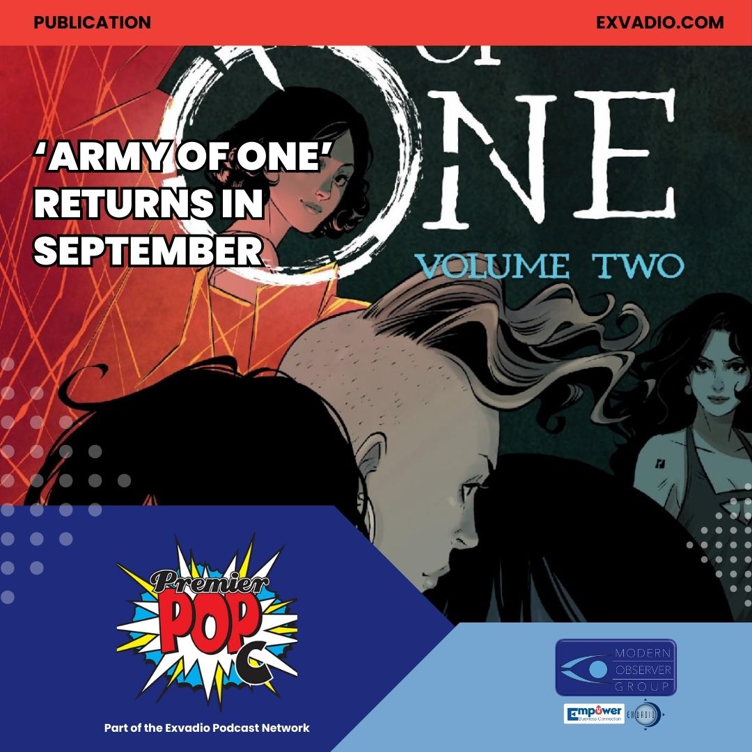 EricLopkin's tweet photo. ‘Army Of One’ Returns In September
https://t.co/vLhvkmzYHz
#ArmyOfOne #OniPress #TonyLee #YishanLi #comics #comicbooks #graphicnovel https://t.co/sgncwimSZ8
