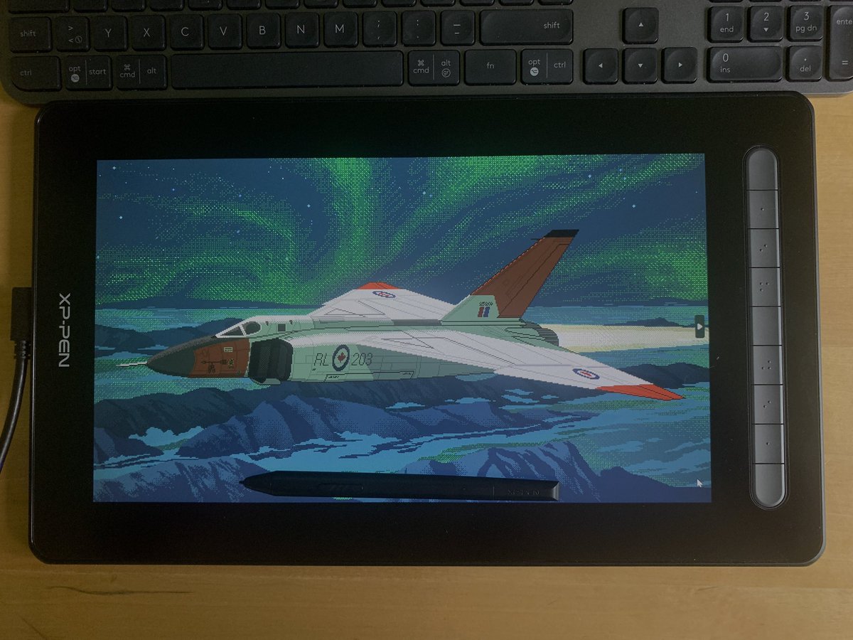 zlohlednihcs's tweet photo. XPPen kindly provided me with their Artist 13 tablet for testing and feedback. I was particularly impressed with the pen's responsiveness, and the function buttons proved to be incredibly useful. The display is vibrant and even served as a third monitor in my setup. Thanks XPPen https://t.co/q9CgHCUpax