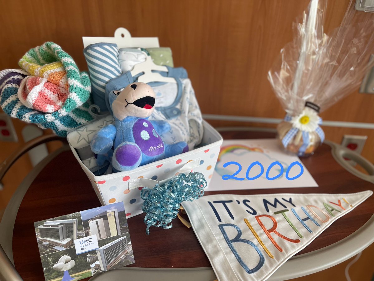 UNCHealthRexHS's tweet photo. 🎉 CONGRATULATIONS! 🎉

UNC Health Rex Holly Springs Hospital is thrilled to announce the arrival of our 2000th baby! 👶 Baby Mack made his debut on September 8th, welcomed with love by proud parents Olivia and Steven. 💙

#OneGreatTeam #Rex #RexRocks https://t.co/ro1OfZEUOq