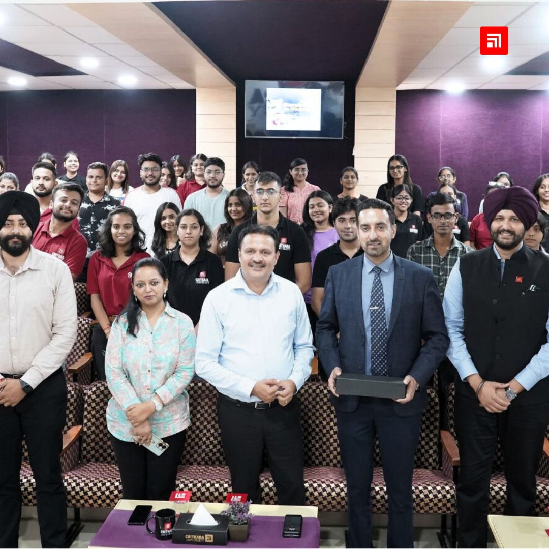 Chitkara University had the honor of hosting a masterclass on 'The Art of Storytelling in Podcasts,' led by acclaimed podcaster and writer Mubarak Sandhu. Known for The Mubarak Show and his book Boris - The Last Qahn Alive 

Mubarak shared valuable insights on crafting engaging