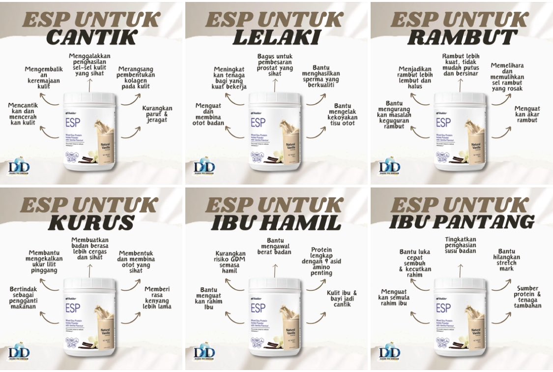PROMO ESP IS BACKKKKK ‼️‼️

Beli 1 less 5%
Beli 2 less 15%
Beli 3 less 30%

Syoiknya!!!! 

✅kenyang lebih lama
✅cantikkan skin
✅elak gastrik

wasap.my/60145314641/Pr…

<a href="/RTNiaga/">RTNiaga Anda</a> <a href="/JualBeliKuantan/">JualBeliKuantan</a> <a href="/KuantanInfo/">🇲🇾info.kuantan🇲🇾</a> <a href="/KuantanOnline/">Kuantan Online</a> <a href="/KuantanTV/">Kuantan Pahang</a>