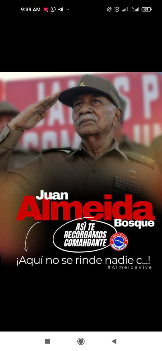Denita674920687's tweet photo. 👉🏾Su legado vive en la historia, en el arte y en cada cubano agradecido con la obra de su vida #TenemosMemoria @BYuniaky @DrRobertoMOjeda @DiazCanelB @MarisolFFerrer @valdes_ham16009 @AnaMariaBejucal @dez https://t.co/8CPd4GjCTm