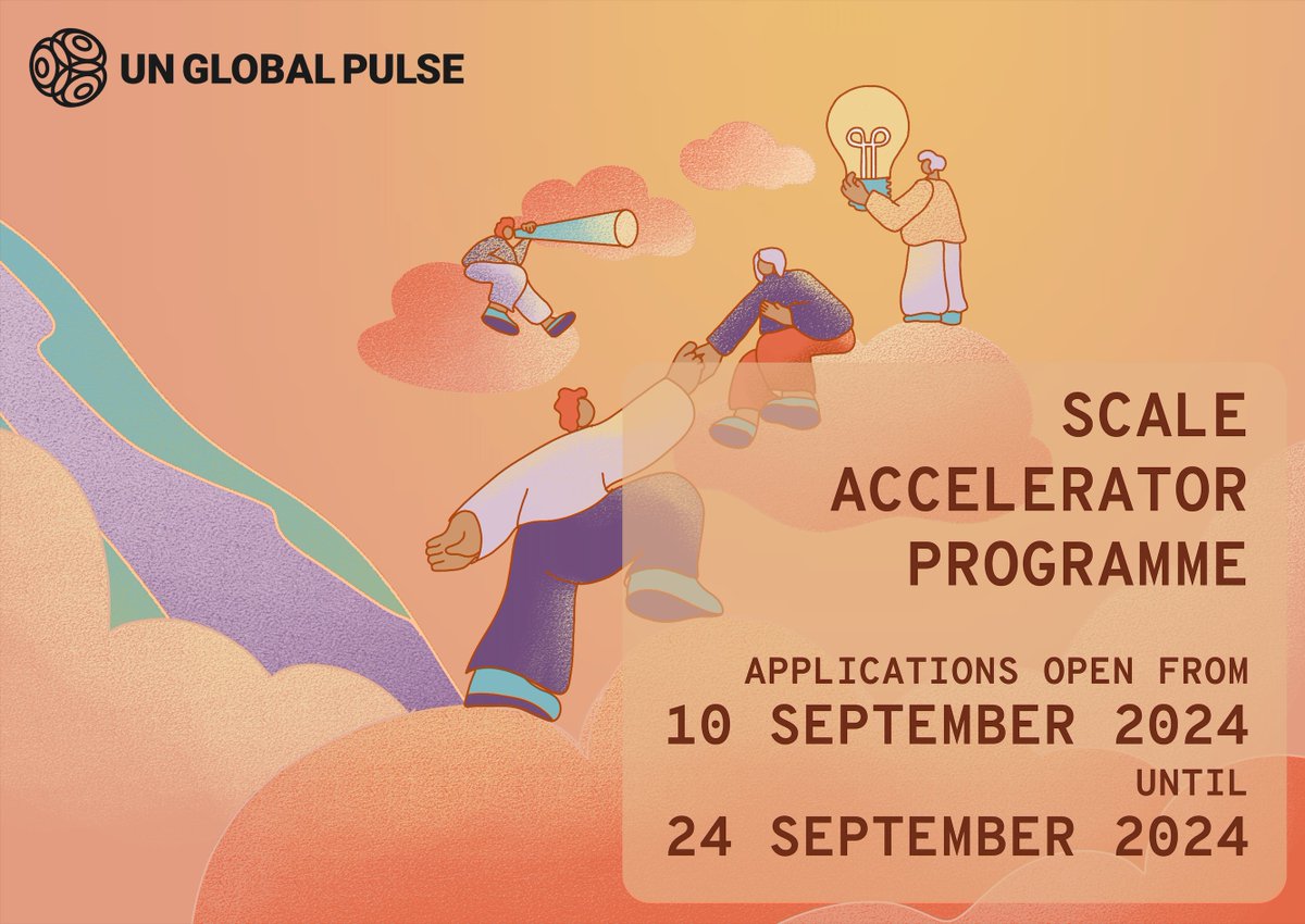 Ready to take your pilot project to the next level? Our Scale Accelerator is here to help UN teams scale innovations for wider impact. Applications close 24 Sept! 🚀

🔗bit.ly/3TpryQV