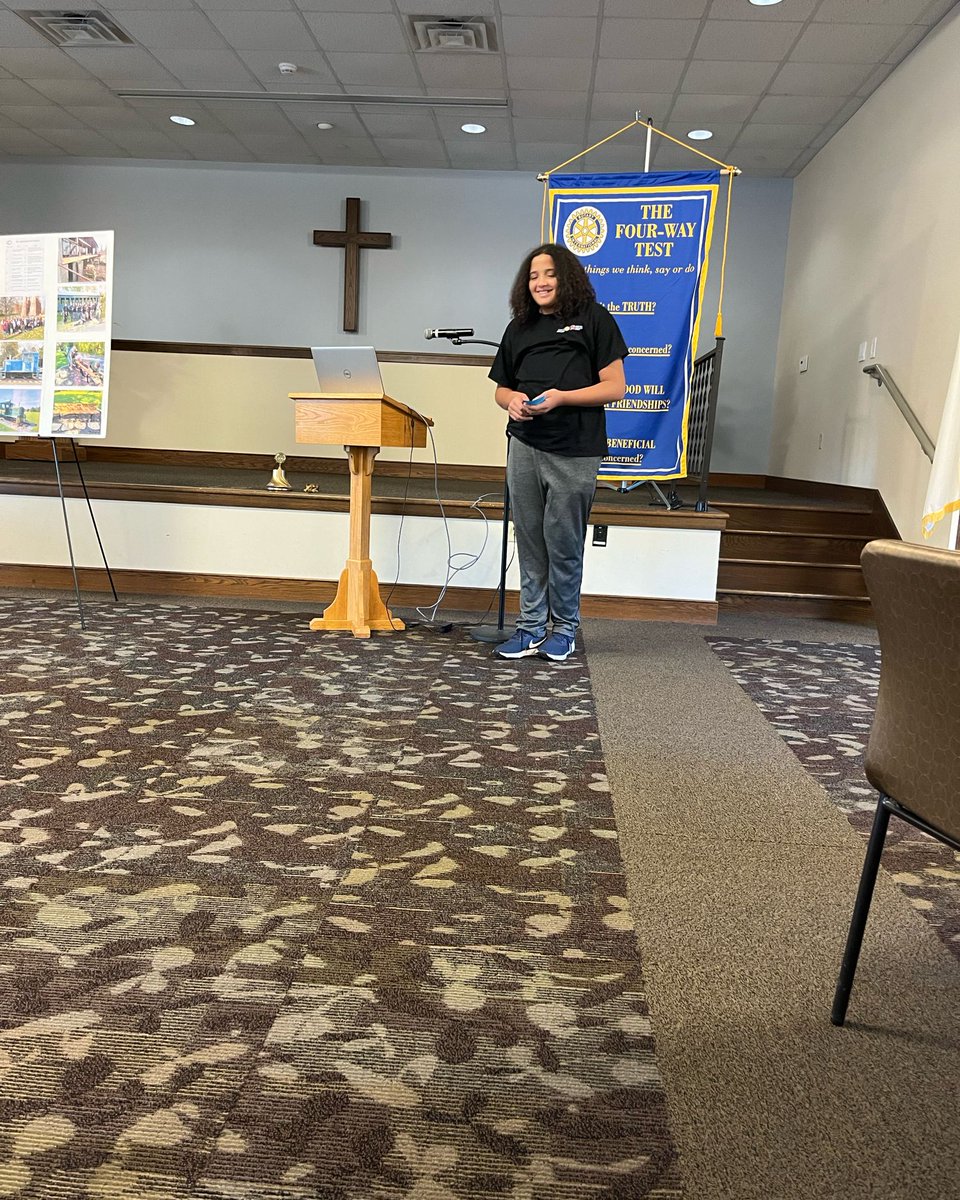 Congratulations to Isaiah for participating in the STEM YEA camp at Kutztown University this summer. Isaiah presented to the Rotary Club of Whitehall who sponsors the scholarships.