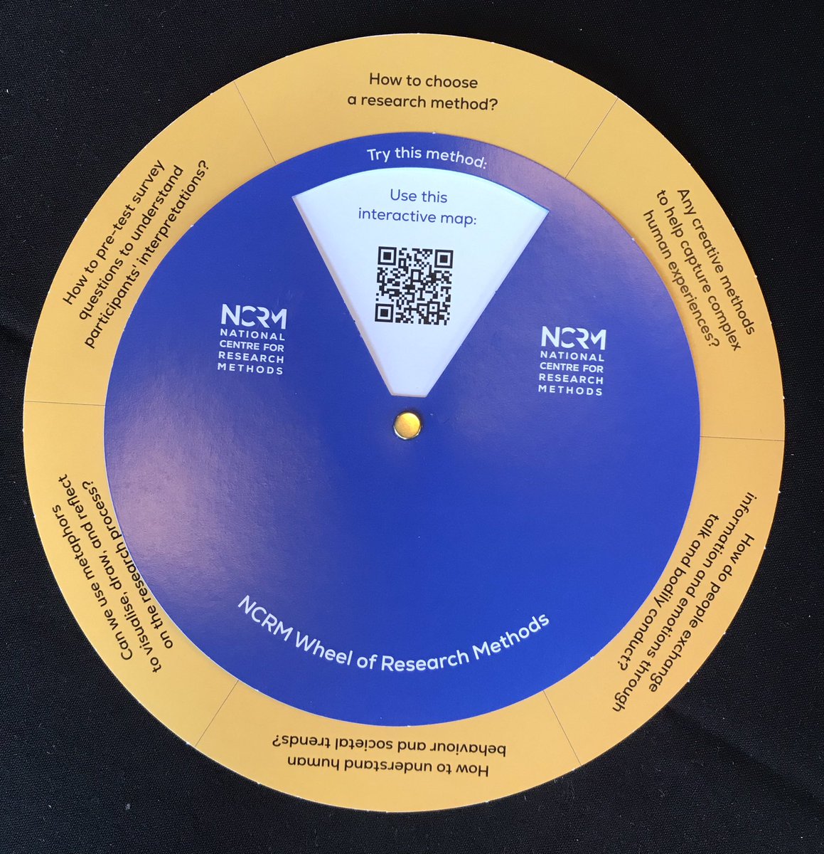 Heading towards mid-afternoon on day 2 of #ICRMC #ICRMC24 and the #creative #research energy is still strong! Love the <a href="/NCRMUK/">NCRM</a> Wheel of Research Methods!