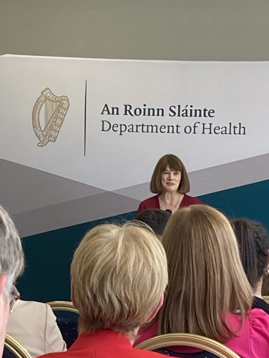 Dr Karen Ryan, chair of National Adult Palliative Care Policy Steering Group taking us through the work to get to todays launch. An important roadmap for ongoing development and excellence ⁦<a href="/SFHDublin/">St. Francis Hospice</a>⁩ ⁦<a href="/roinnslainte/">Department of Health</a>⁩ #palliativecare #endoflife #hospice #bereavement