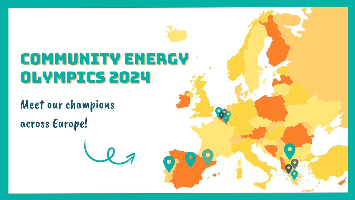 🏆 #CommunityEnergyOlympics Day 1: Meet our first champions! 

These energy communities are setting the gold standard for people power and reclaiming your energy 🌞👇